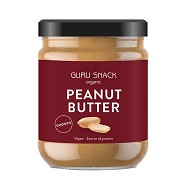 Peanutbutter Smooth økologisk - 250 gram - Guru Snack
