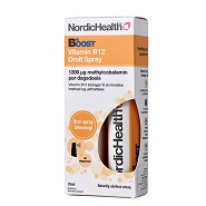 Boost Vitamin B12 oralt spray - 25 ml - NordicHealth