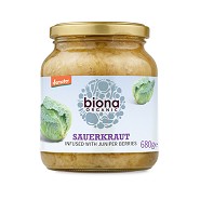 Sauerkraut økologisk - 680 gram - Biona Organic