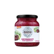 Sauerkraut m. rødbede Økologisk - 350 gram - Biona Organic