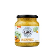 Sauerkraut med gurkemeje Økologisk  - 350 gram -  Biona Organic