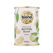 Butter Beans Økologisk - 400 gram - Biona Organic