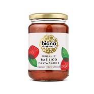 Pastasovs Basilico Økologisk - 350 gram - Biona Organic