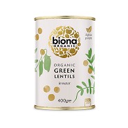 Grønne linser Økologisk - 400 gram - Biona Organic
