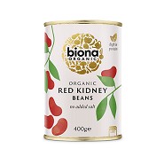 Røde Kidney Bønner Økologisk - 400 gram - Biona Organic