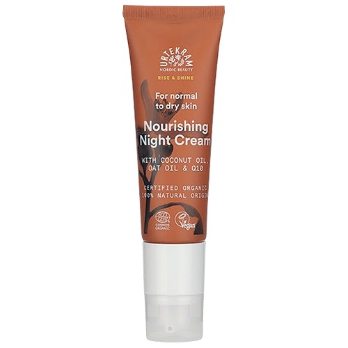 Nourishing Night Cream Rice & Shine - 50 ml - Urtekram