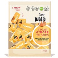 Karameller med ingefær Økologisk - 150 gram - Super Fudgio