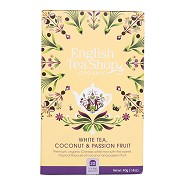 White Tea, Coconut & Passion Fruit - 20 breve - English Tea Shop