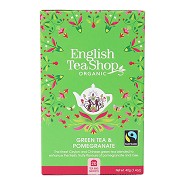 Green Tea & Pomegranate  - 20 breve - English Tea Shop