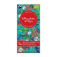 Gaveæske chokolade 4 var. Økologisk Mint,SeaSalt,Cr.Dark,MilkHazel - 320 gram
