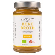 Bone Broth Kylling Økologisk - 390 ml - Wooden Spoon