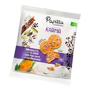 Majs kiks med sorte ris Karma Økologisk - 50 gram - Papilla