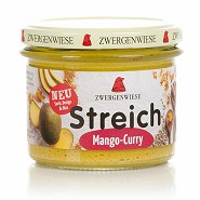 Smørepålæg Mango/Karry Økologisk - 180 gram - Streich