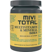 Mivi Total Multivitamin Børn - 90 tabletter - Mivi Total 