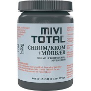 Mivi Total Krom + Morbær - 90 tabletter - Mivi Total