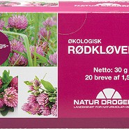 Rødkløver te Økologisk - 20 breve -  Natur-Drogeriet