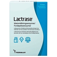 Lactrase - 10 Kapsler - Verman