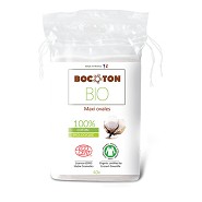 Maxi ovale vatrondeller af økologisk bomuld - 1 pakke - Bocoton Bio