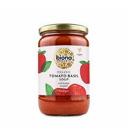 Tomat- & basilikumsuppe Økologisk - 680 gram
