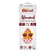 Mandeldrik m. vanilje Ecomil Økologisk - 1 liter - Ecomil