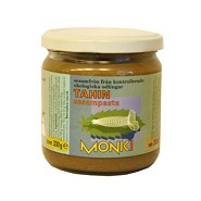 Tahin uden salt Økologisk - 330 gram - Monki 