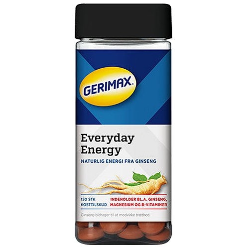 Gerimax Daglig Energi - 150 Tabletter - Gerimax