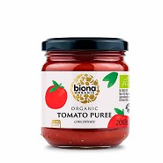Tomatpuré koncentrat Økologisk - 200 gram - Biona Organic