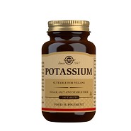 Kalium Potassium 99 mg - 100 tabletter -  Solgar