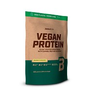 Vegan Protein pulver m. banan smag - 500 gram -  BioTechUSA