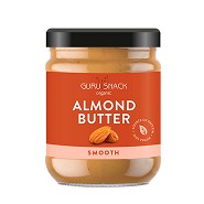Almond butter Smooth Økologisk - 250 gram - Guru Snack