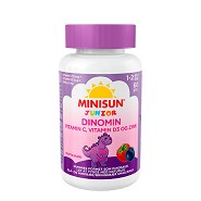 Dinomin C & D3 vitamin Junior - 60 gum