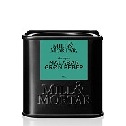 Malabar Grøn Peber Økologisk - 25 gram - Mill & Mortar