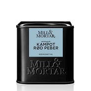 Kampot Rød Peber Økologisk  - 50 gram - Mill & Mortar