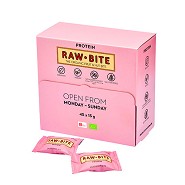 RAWBITE Officebox Protein 45x15g   Økologisk  - 675 gram