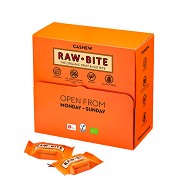 RAWBITE Officebox Cashew 45x15g Økologisk  - 675 gram - RawBite
