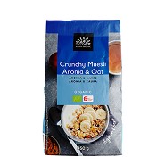 Crunchy Mysli Aronia & Havre Økologisk - 450 gram - Urtekram