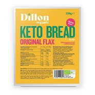 Ketobrød original med hørfrø   Økologisk  - 250 gram - Dillon Organic