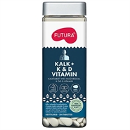 Futura Kalk + K & D vitamin - 300 Tabletter - Futura