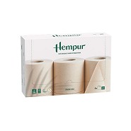 Toiletpapir (bambus) - 6 ruller - Hempur - DISCOUNT PRIS