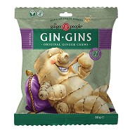 Original Ginger chews GIN-GINS - 60 gram -  Ginger People