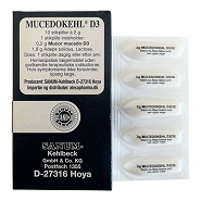 Mucedokehl stikpiller D3 - 1 pakke - Sanum