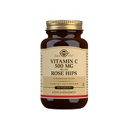 Vitamin C 500 mg med hyben - 100 tabletter - Solgar
