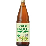 Kombucha Lime - ingefær Økologisk  - 750 ml - Voelkel
