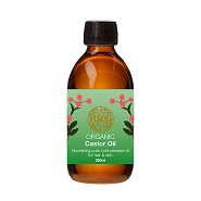 Økologisk Castor Oil (Amerikansk olie) - 250 ml - Tulsi