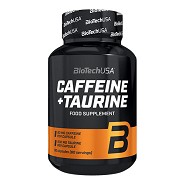 Caffeine + Taurine - 60 kapsler - BioTechUSA