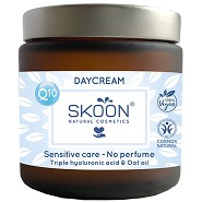 Sensitive dagcreme med Q10 og hyaluron - 90 ml - Skoon