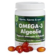Omega-3 Algeolie - 60 kapsler