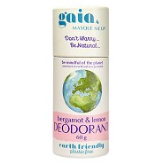 Gaia Bergamot & Lemon Deodorant - 60 gram