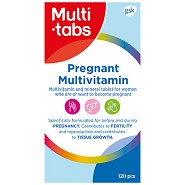 Multi-tabs Pregnant multivitamin 120 stk - 120 tabletter - Multi-Tabs