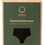 AllMatters High Waist Underwear Moderate/heavy M - 1 styk